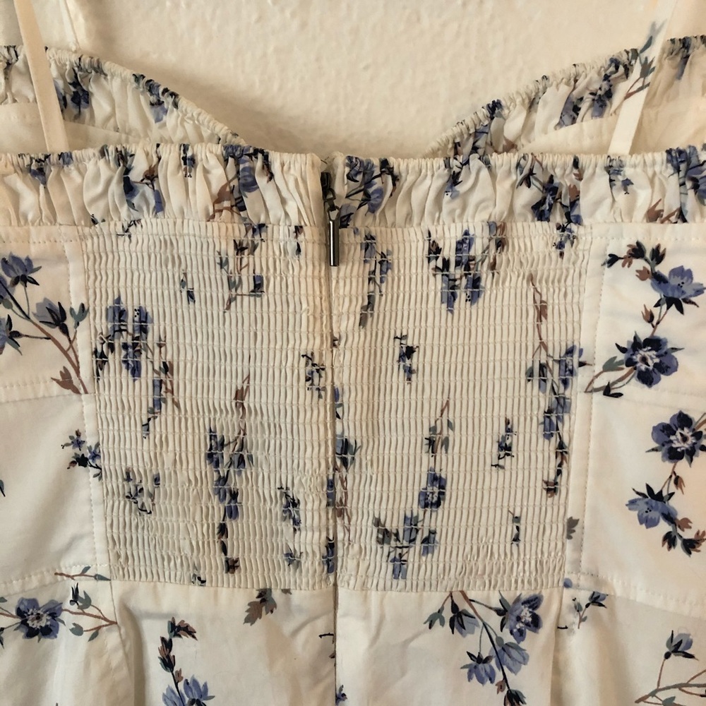 Rebecca Taylor Francine Floral Poplin Dress - Picture 8 of 8
